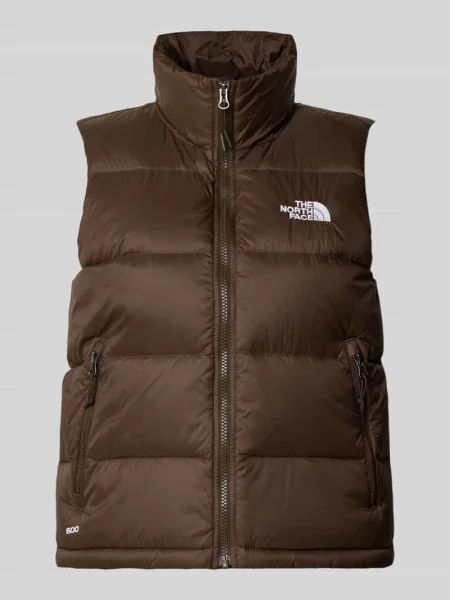 Kamizelka pikowana o kroju straight fit z wypełnieniem z puchu i pierza The North Face