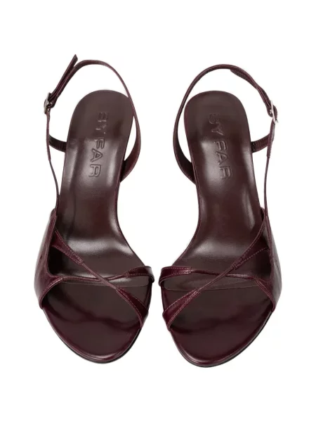 Sandale By Far slingback roșu
