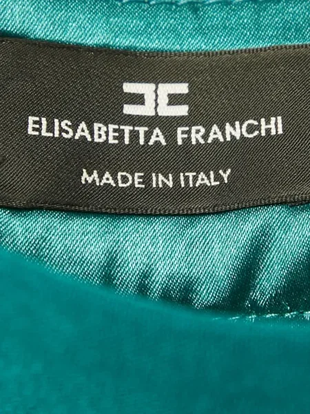 Spodnie Elisabetta Franchi niebieskie