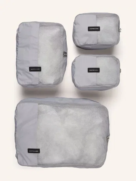 Duża walizka Kapten & Son szara