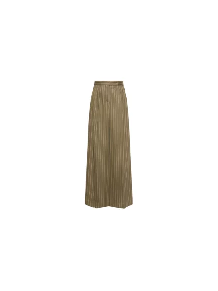 Spodnie Max Mara zielone