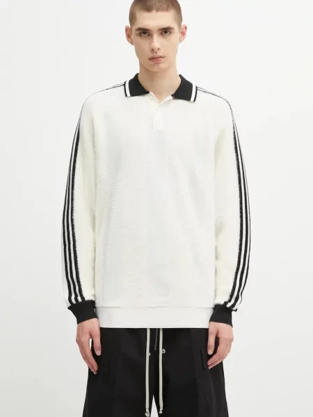 Трикотажный лонгслив Adidas Originals бежевый