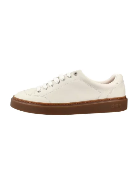 Sneakerși Camper din piele alb