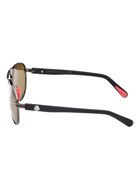Ochelari de soare Moncler Eyewear cu imagine negru