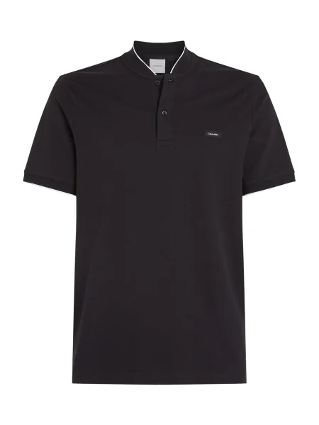 Calvin Klein tricou polo negru