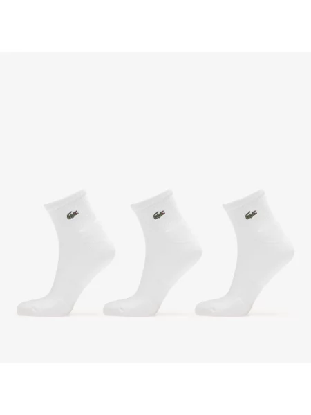 Lacoste skarpety białe