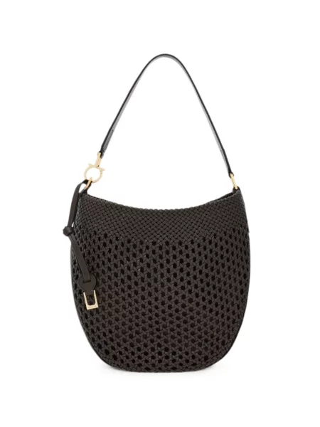 Geantă shopper Ferragamo maro