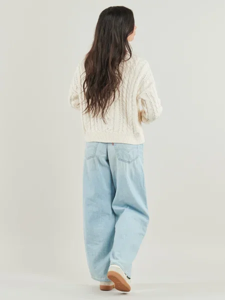 Dlhý sveter Lauren Ralph Lauren s dlhými rukávmi béžová