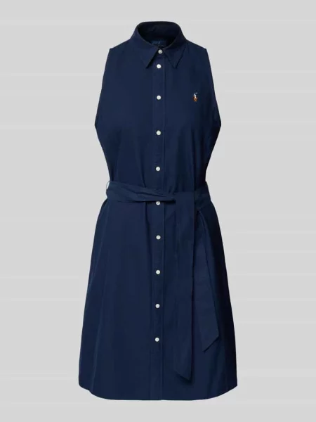Sukienka polo o kroju regular fit z czystej bawełny Polo Ralph Lauren