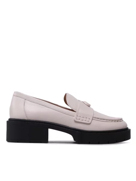Pantofi loafer Coach bej