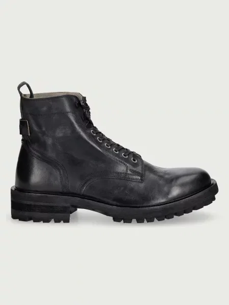 Botine Allsaints din piele negru