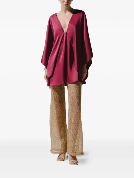Rochie mini Baobab drapată roșu