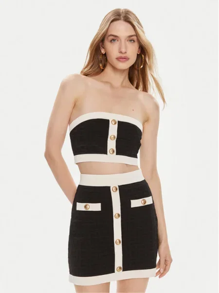 Elisabetta Franchi Bluză negru