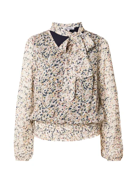 MORE & MORE Bluză / bleumarin / galben / roz bej