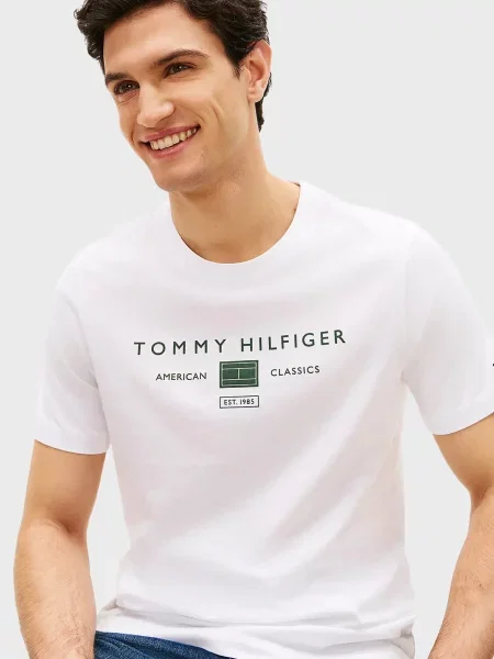 Футболка Tommy Hilfiger біла