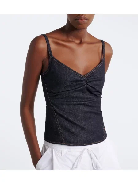 Top Jacquemus albastru