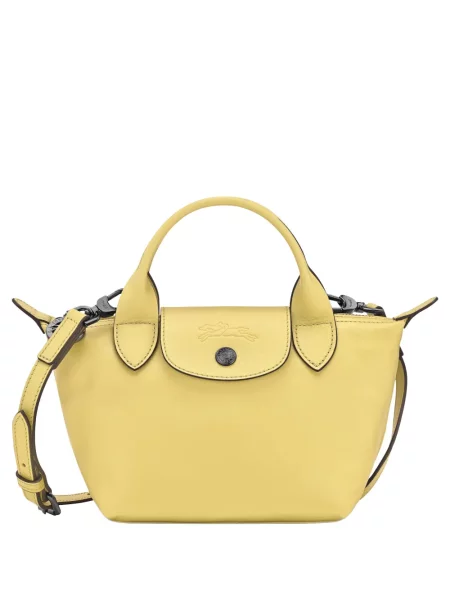 Geantă shopper Longchamp galben