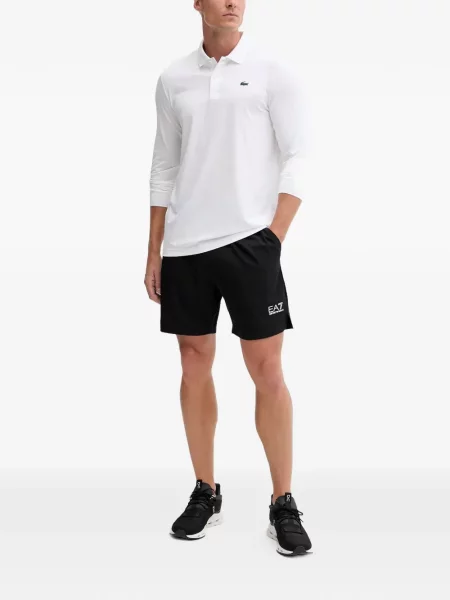 Polo Lacoste alb