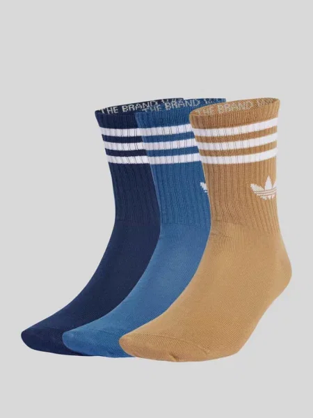 Skarpety Crew 3 Pairs niebieskie