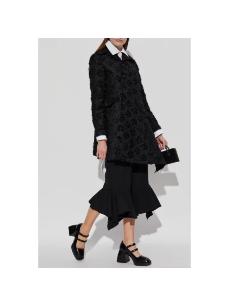 Spodnie Comme Des Garcons wełniane czarne