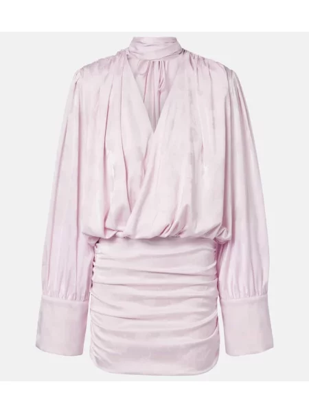 Fular Rotate cu model floral violet