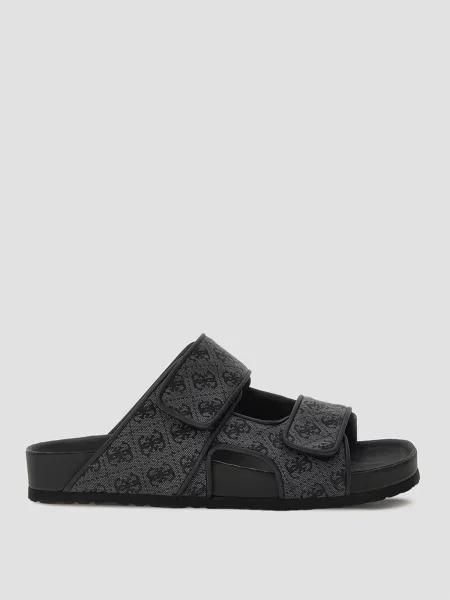 Шльопанці Guess сірі