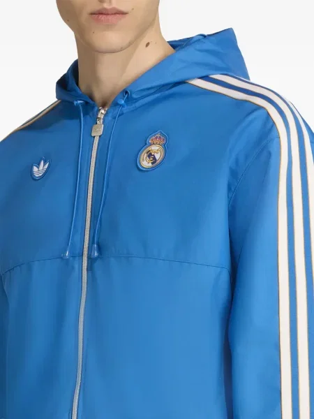 Tričko Adidas s polovičními zipem bílé