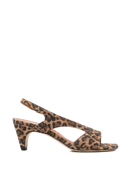 Sandale Evaluna s printom smeđa