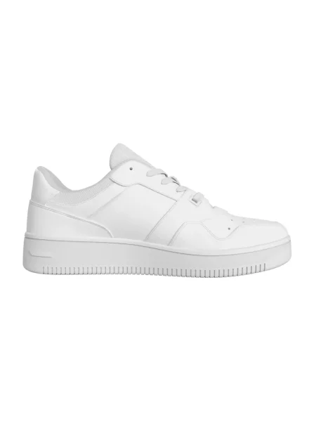 Sneakersy Tommy Hilfiger skórzane retro białe