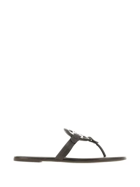 Sandale Tory Burch cu autograf maro