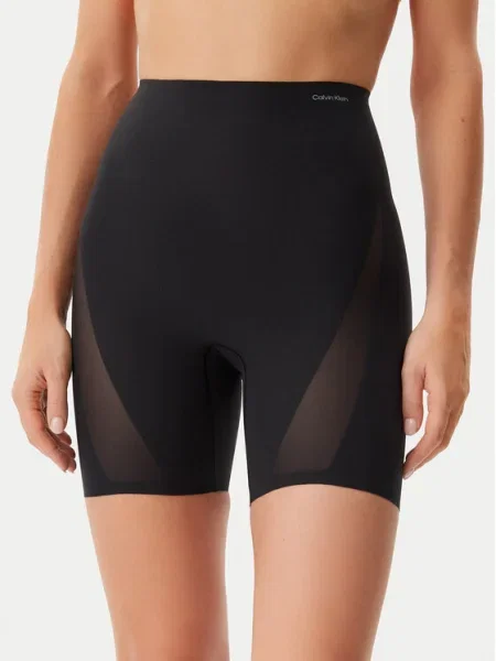 Calvin Klein Underwear Lenjerie de corp modelatoare partea de jos Stay Put Mesh negru
