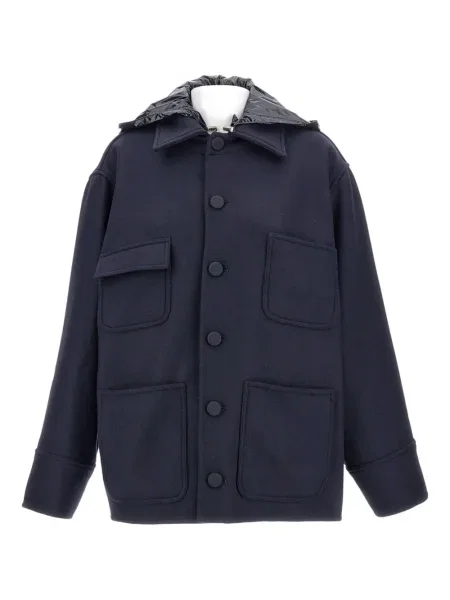 Geacă Plan C cu glugă negru