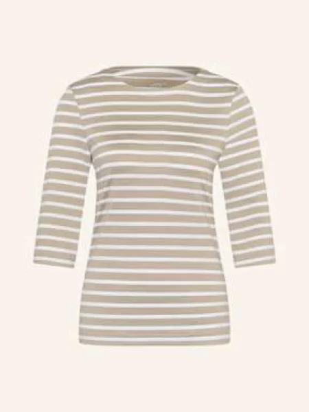 Venice Beach T-Shirt Carina beige biała