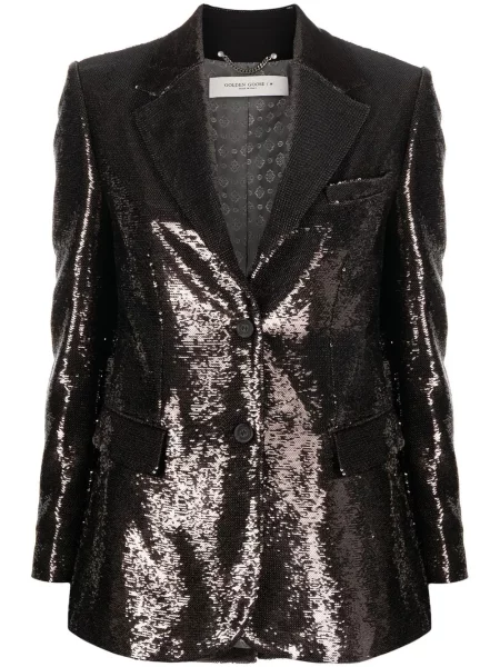 Sacou Golden Goose cu paiete gri