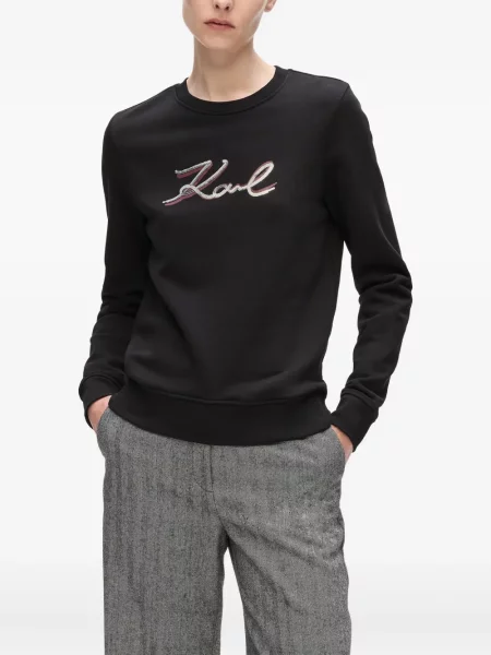 Hanorac Karl Lagerfeld cu paiete negru