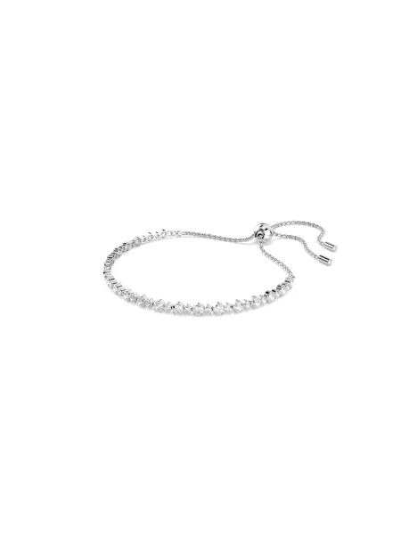 Brăţară Swarovski transparente argintiu