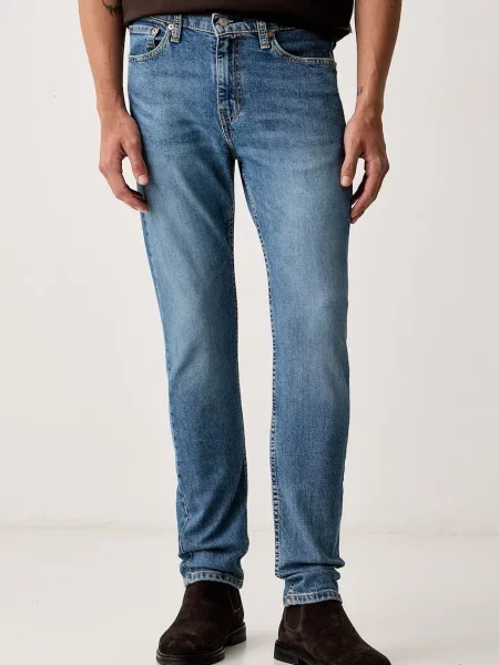 Levi's blugi skinny pentru bărbați SKINNY albastru