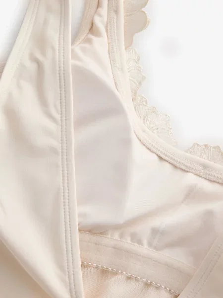 Mint Velvet Formujúce plavky krémová mäta