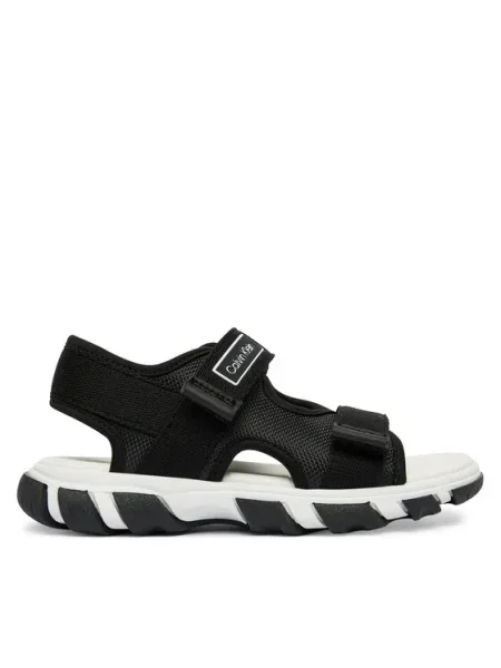 Calvin Klein Sandale Velcro Sandal negru