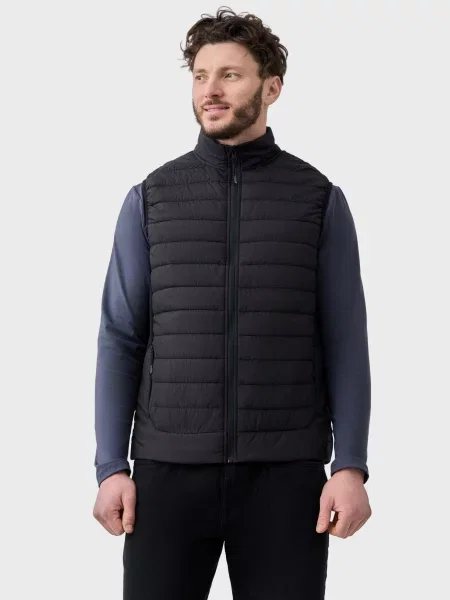 Утеплений жилет AVECS чорний