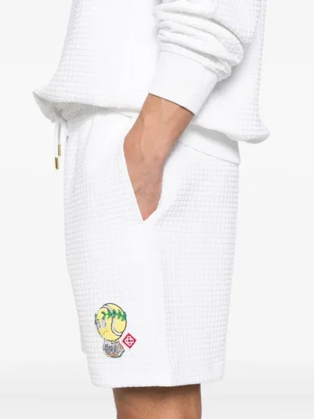 Pantaloni scurți Casablanca alb