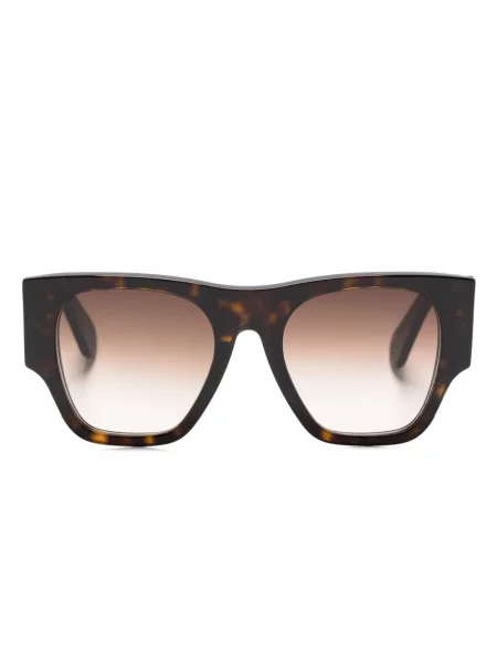Ochelari de soare Chloé Eyewear cu imagine maro