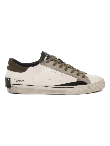 Pantofi Crime London alb