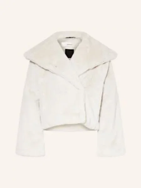 Inwear Bunda Z Umělé Kožešiny Yonekoiw krémová