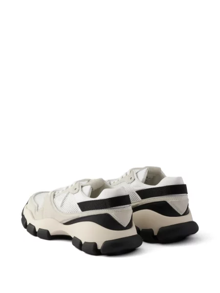 Sneakerși Prada din piele de căprioară
