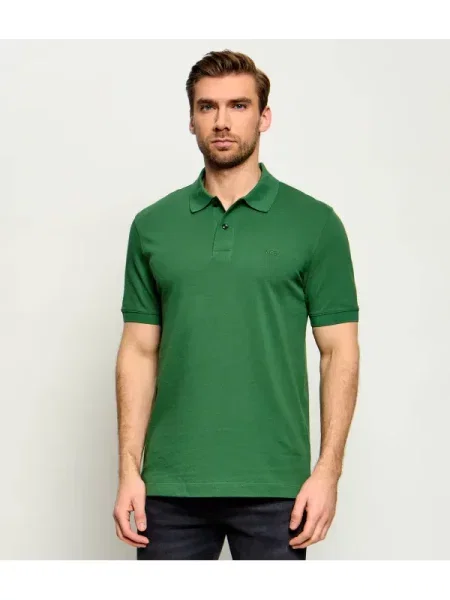 Tricou polo Boss Black verde