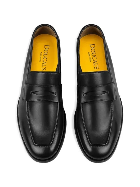 Pantofi loafer Doucal's din piele negru