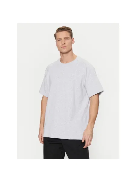 Adidas Póló Premium Essentials Loose Fit szürke