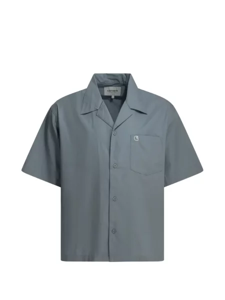 Scurt cămașă Carhartt Wip cu broderie albastru
