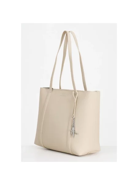 Armani Exchange torebka beżowy